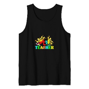 Discover Art Teacher School Creative Artist Tank Tops