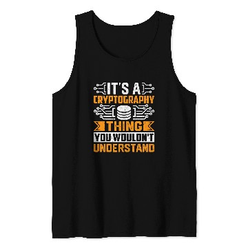 Discover Funny Cryptography Maths Math Computer 21 Tank Tops