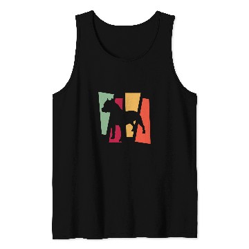 Discover Cool Pitbull Art For Pet Dog Breed Pitbull Owner Tank Tops