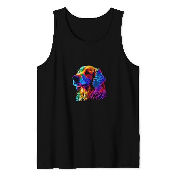 Discover Golden Retriever Designer Tank Tops
