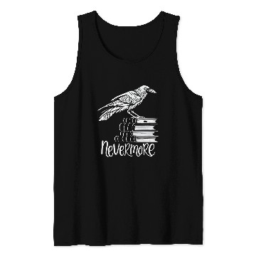 Discover Lacrosse Gift Nevermore 2The Raven 2A Tribute to Edgar Allan Poe Tank Tops