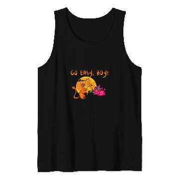 Discover Lacrosse Gift Halloween crazys Scary Dog Cat Spider Holding Candy Cone Tank Tops