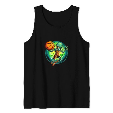 Discover Basketball Alien Tank Tops