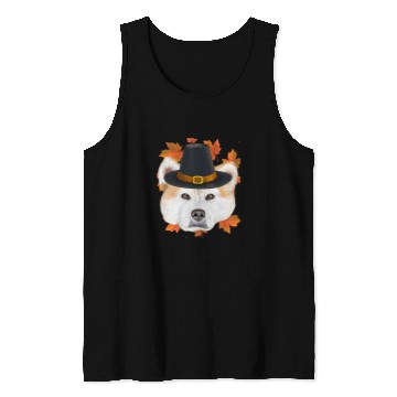 Discover Fall Rhodesian Ridgeback Pilgrim Thanksgiving Tank Tops
