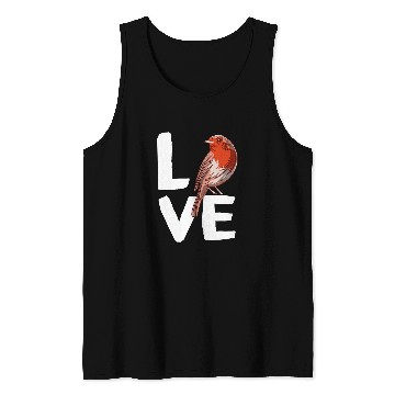 Discover Robin Love Birds Animal Lovers uniques Designs And Apparels Tank Tops