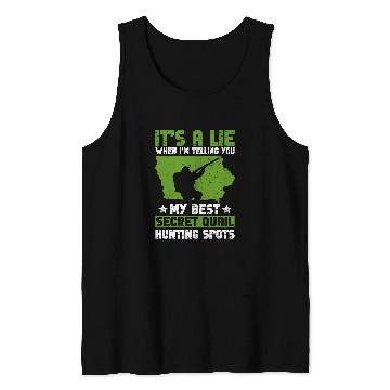 Discover Quail Hunter And Upland Game Bird Hunting Tank Tops