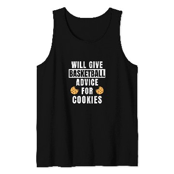 Discover Basketball Advice For Cookie Coaching Funny Basketball Coach Tank Tops