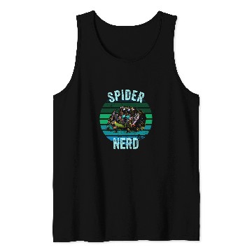 Discover Regal Jumping Spider Grunge Spooder Spider Nerd Pet Spider Tank Tops