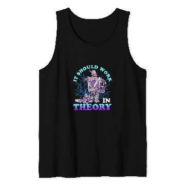Discover Robotics Theory Robot Engineer Robotics Computer Science Kid Tank Tops