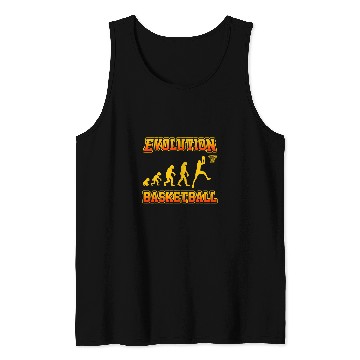 Discover Basketball Evolution for Basketball Players Tank Tops