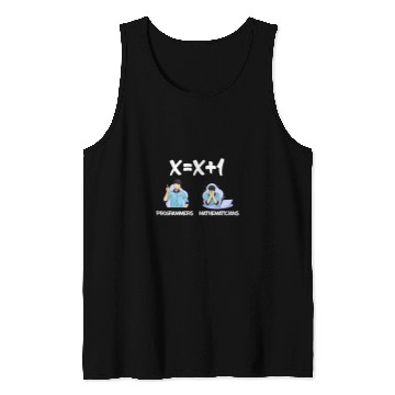 Discover Funny Mathematics Computer Science Programmers 2Mathematicians Tank Tops