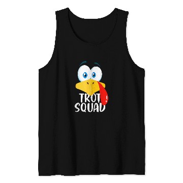 Discover Thanksgiving Running Turkey Trot Squad Tank Tops