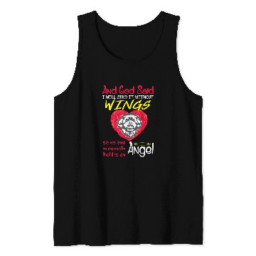 Discover Dog Maltipoo Angel Without Wings Pet Lovers Gift Tank Tops