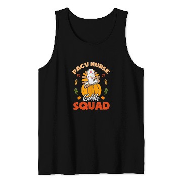 Discover Pacu nurses Gobble Squad Turkey RN Thanksgiving Matching Tank Tops