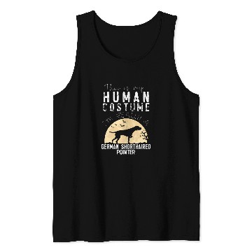 Discover Halloween Human Costume German Shorthaired Pointer Creepy Tank Tops