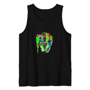 Discover Halloween Joyful Art Skeleton Tank Tops