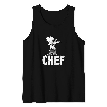 Discover Dab Dabbings Chef Cooking Guru Funny Cook Retro Culinary Tank Tops