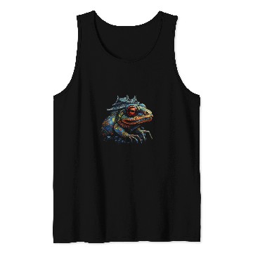 Discover Frog Architecture Art Animal Frog Tank Tops