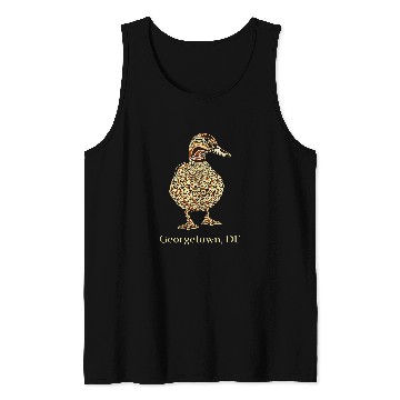 Discover Georgetown DE Native American Mallard Duck Birdwatching Tank Tops