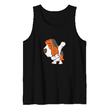 Discover Cute Dabbings Basset Hound Tank Tops
