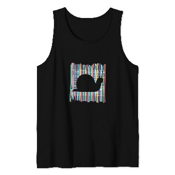 Discover Snail Pastel Rainbow Striped   vintages Retro Aesthetic Tank Tops
