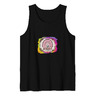 Discover Mothers Day Baseball Mom Leopard Softball Bleached TieDye Tank Tops