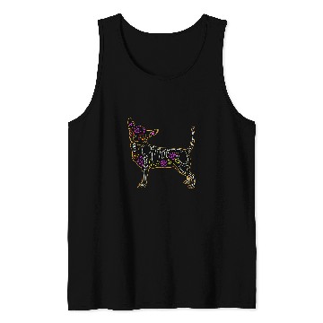 Discover Dia De Los Muertos Chihuahua Tank Tops