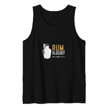 Discover RUMOLIGIST RUM DRINKING EXPERT  ALCOHOL Tank Tops
