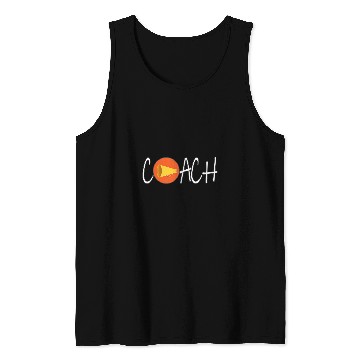 Discover Coachs Cheerleader Cheerleading Tank Tops