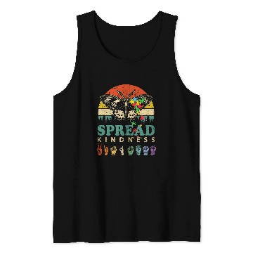Discover Spread Kindness Matters Language Inspirational Butterfly 21 Tank Tops