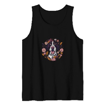 Discover Dog Lover Smiling German Shorthaired Flowers Floral Tank Tops