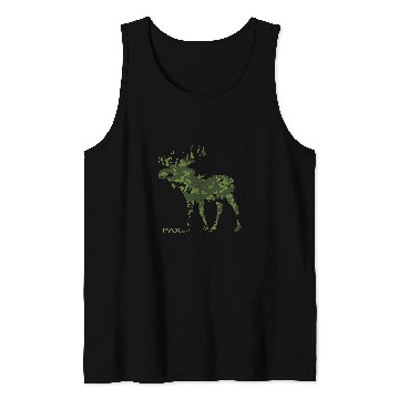 Discover PAX Marshy Camo Moose Tank Tops