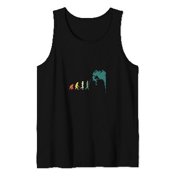 Discover Climber Evolution of Climbing Boulder Bouldering 1 Tank Tops
