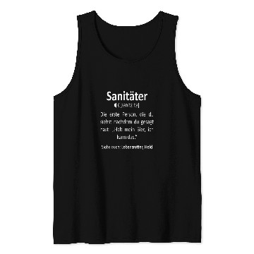 Discover Paramedic Dictionary for Rescue Paramedic Tank Tops