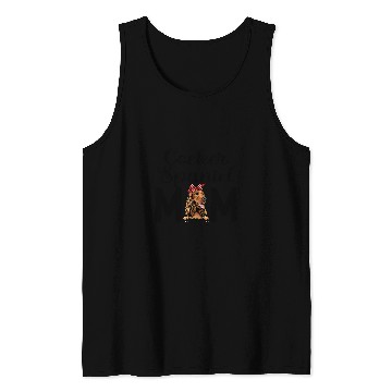 Discover cute cocker spaniel mom mors day dog mama Tank Tops