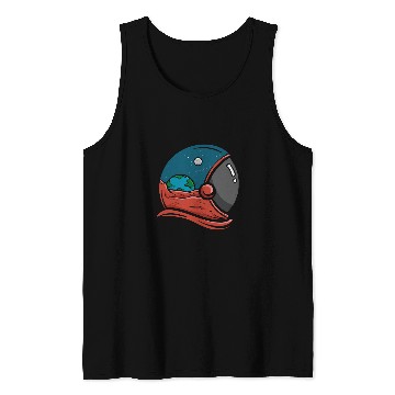 Discover Future Astronaut Universe Aerospace Engineer Galaxy Tank Tops