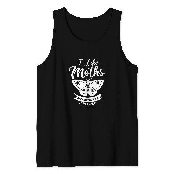 Discover Moth Insect Gift Cute Larvae Eggs 25 Tank Tops
