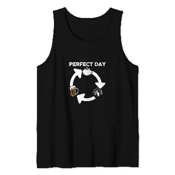 Discover Forest Forestry Worker Beer Forester Tank Tops