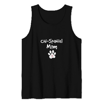 Discover ChiSpaniel Mom Chihuahua Cocker Spaniel Mix Breed Dog Tank Tops