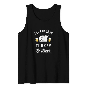 Discover Turkey 2Beer Funny Thanksgiving Drinking Tank Tops