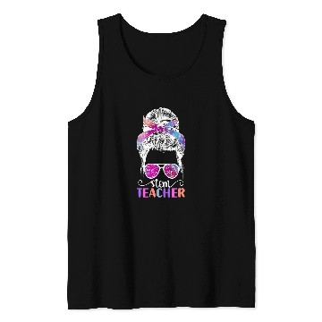 Discover STEM Teacher Science Technology Engineering Math 25 Tank Tops