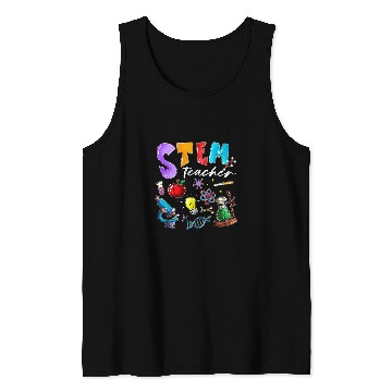 Discover Steminist STEM Teacher Science Technology Engineering Math 24 Tank Tops