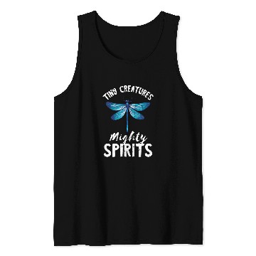 Discover Nature Insect Dragonfly Tiny Creatures Mighty Spirits Tank Tops