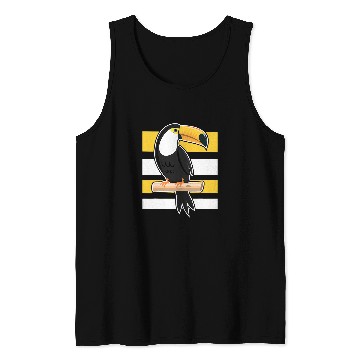 Discover Tucan Parrot Paradise Bird Bird Owners Tank Tops