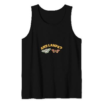Discover Moth Insect Collector Any Lamps Entomologist Tank Tops
