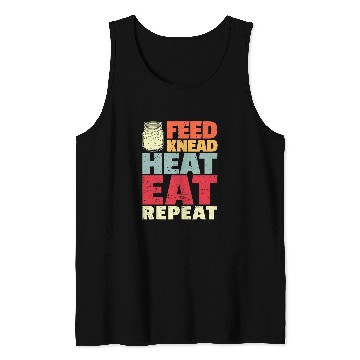 Discover Baking Bread Sourdough Starter Bakery Sourdough Baker Tank Tops