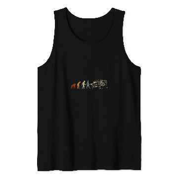Discover Mud Racing Mud Racer Evolution Mudding Mud Bogging Lover Tank Tops