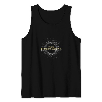Discover Singularity Worm Hole Mars Space Black Hole AI Big Data Tank Tops