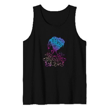 Discover Steminist Smart Glasses Girl Pi Day Mathematics Stem Girl Tank Tops
