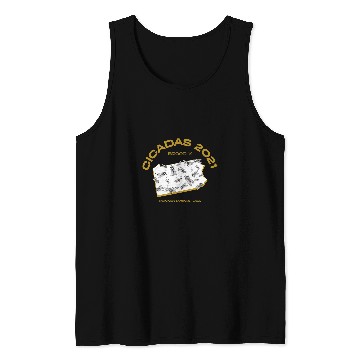 Discover Pennsylvania Cicada Invasion 2 Tank Tops